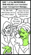 She-Hulk goes to Therapy